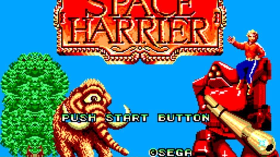 Space Harrier screenshot 1