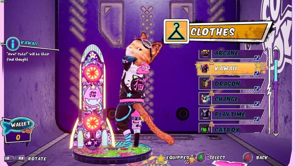 Gori: Cuddly Carnage - Neon Neko Triple Skin Pack screenshot 5