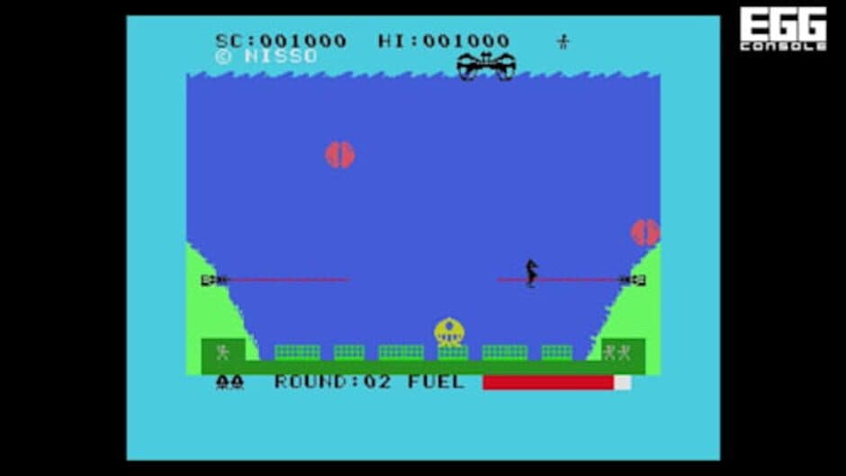 Eggconsole Aqua Polis SOS MSX screenshot 1