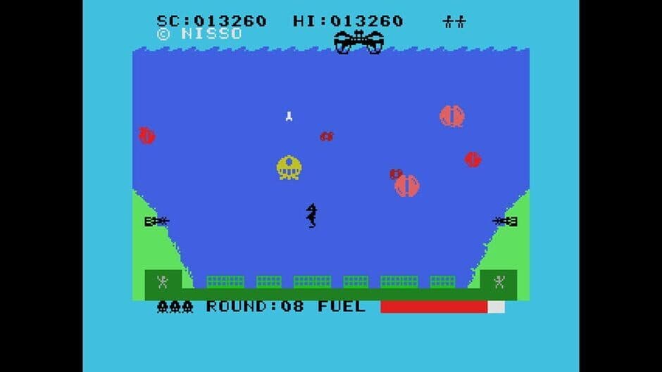 Eggconsole Aqua Polis SOS MSX screenshot 2