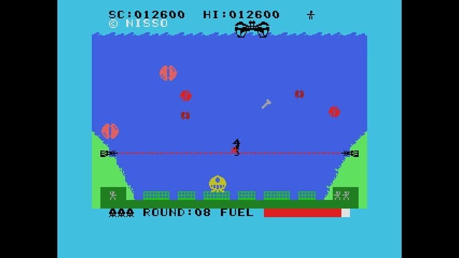 Eggconsole Aqua Polis SOS MSX screenshot 3