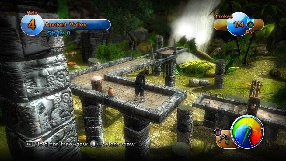 Planet Minigolf: Stronghold Island screenshot 1