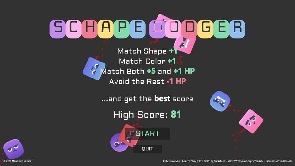 Schape Dodger screenshot 1