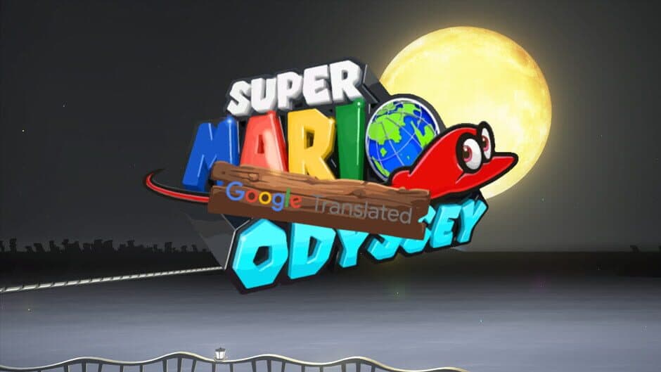 Super Mario Odyssey: Google Translated screenshot 1