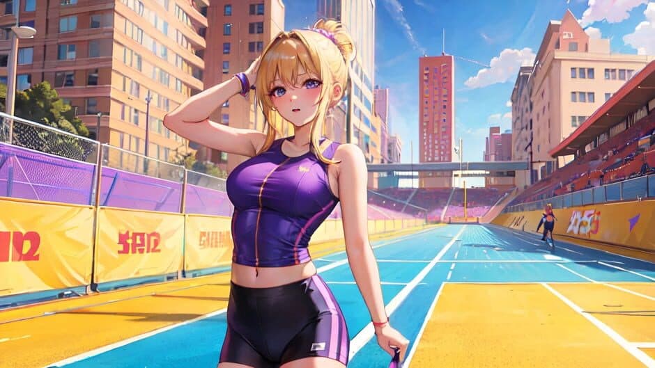 Beautiful Sakura: Running Club screenshot 2