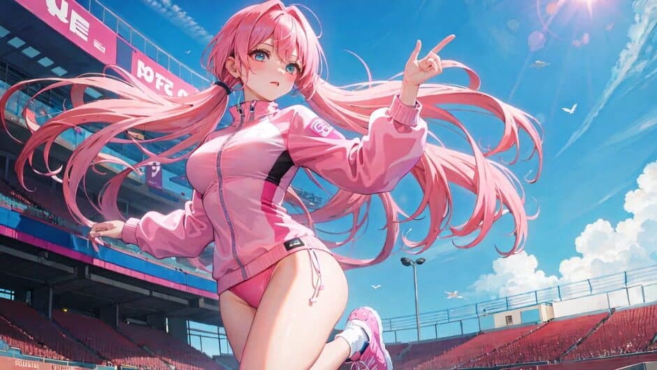 Beautiful Sakura: Running Club screenshot 3