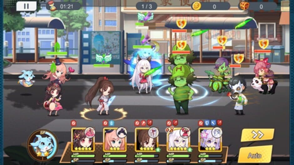 Girls X Battle: GXB Global screenshot 2