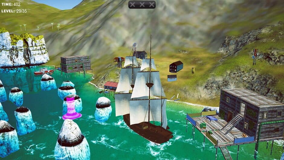 Ocean Driving: Boat Parking Simulator screenshot 2