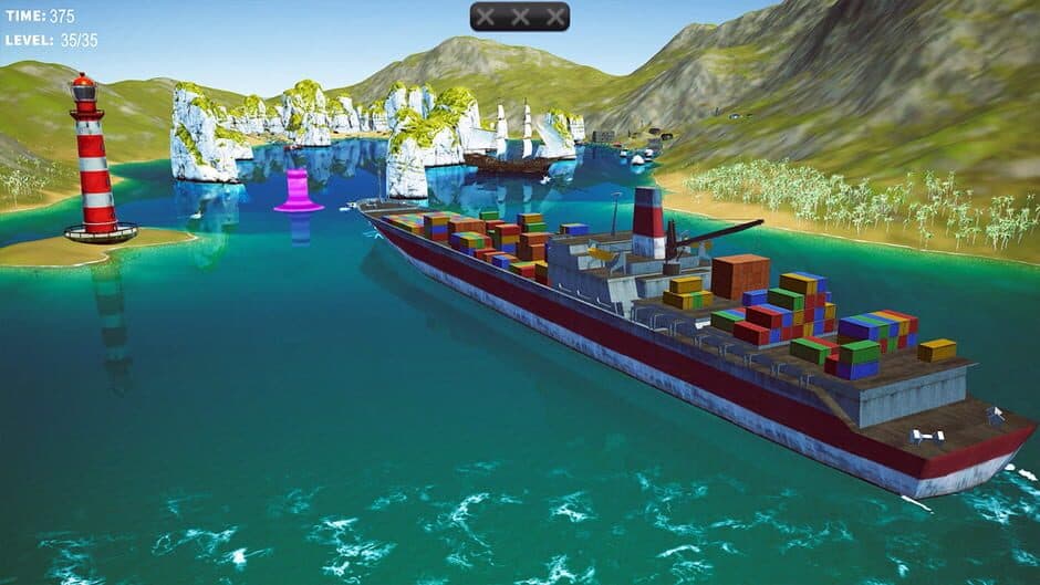 Ocean Driving: Boat Parking Simulator screenshot 6