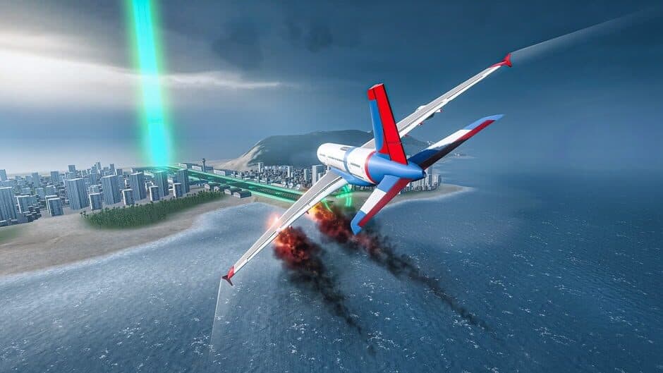 Airplane Flight Simulator: Dangerous Landings screenshot 3