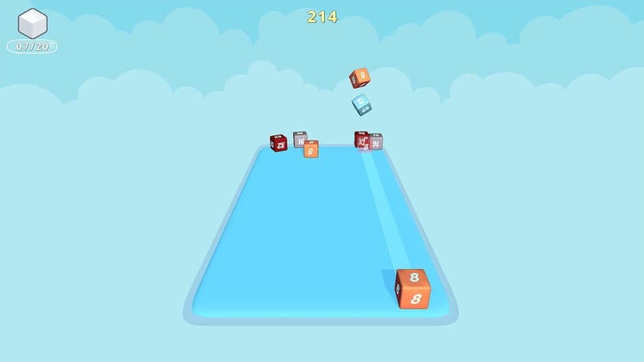 Sliding Cubes 2048 Mania screenshot 1