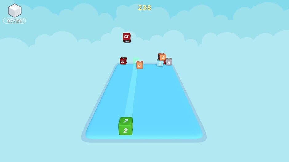 Sliding Cubes 2048 Mania screenshot 4