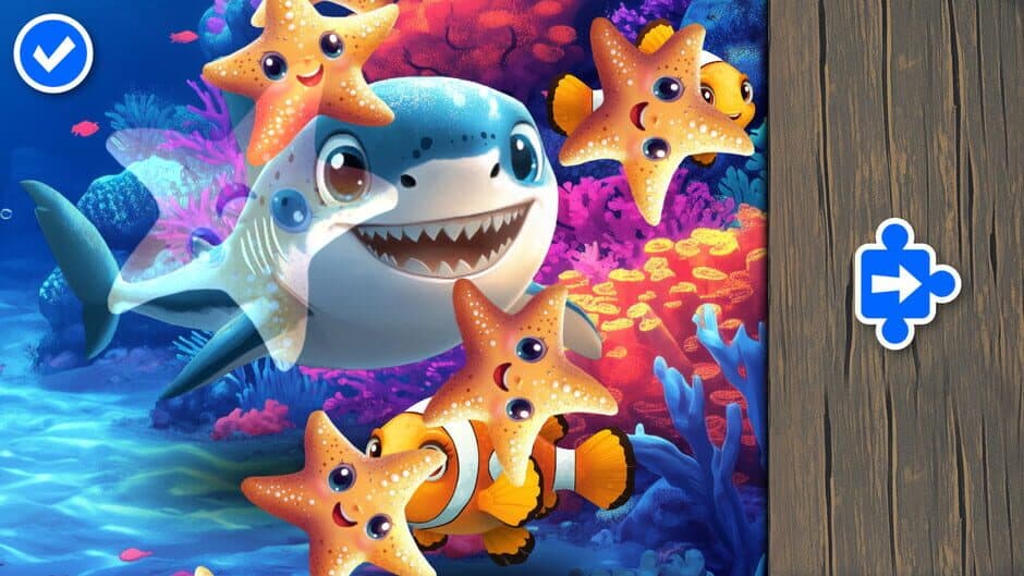 Puzzle Adventures: Sea Animals screenshot 5