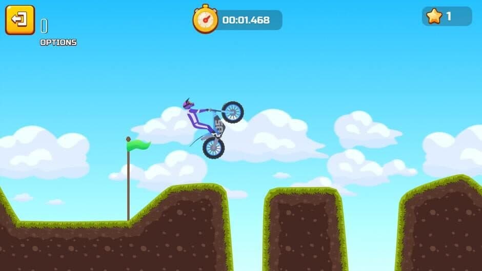 Hill Climb on a Motorcycle screenshot 1