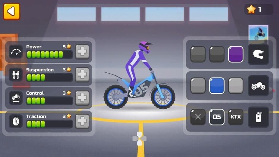 Hill Climb on a Motorcycle screenshot 2