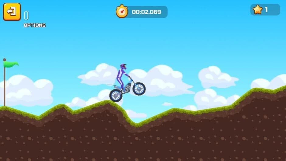 Hill Climb on a Motorcycle screenshot 5