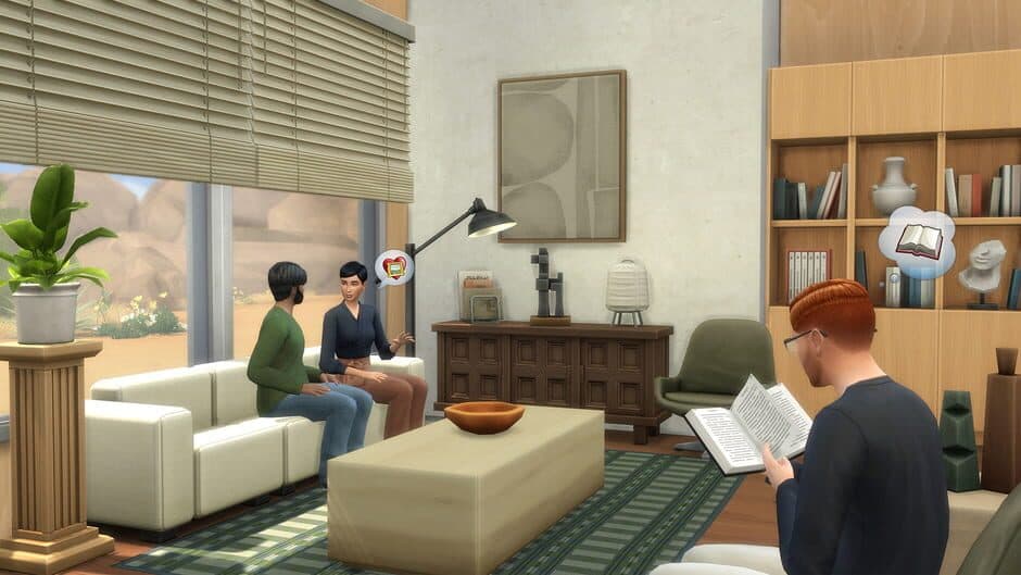 The Sims 4: Refined Living Room Kit screenshot 1