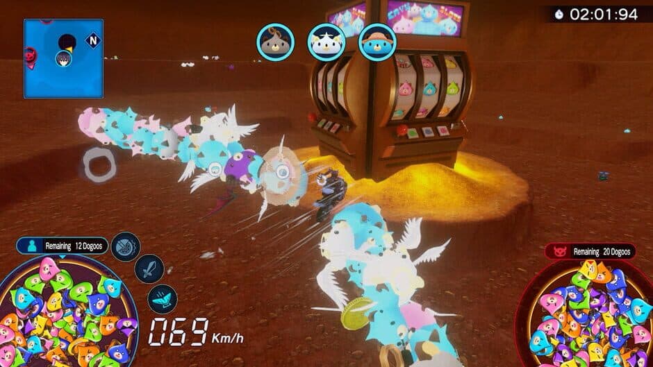 Neptunia Riders vs. Dogoos: Deluxe Edition screenshot 2
