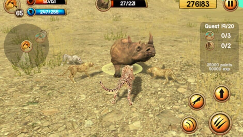 Wild Cheetah Sim 3D screenshot 4