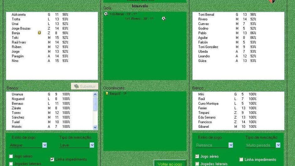 BrasFoot 2005 screenshot 1