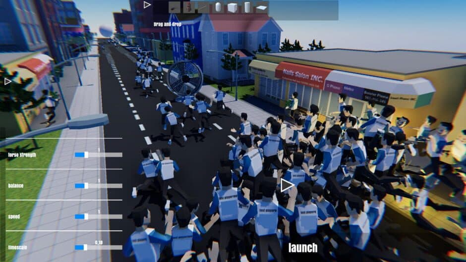 Chat Ragdoll Racing screenshot 3