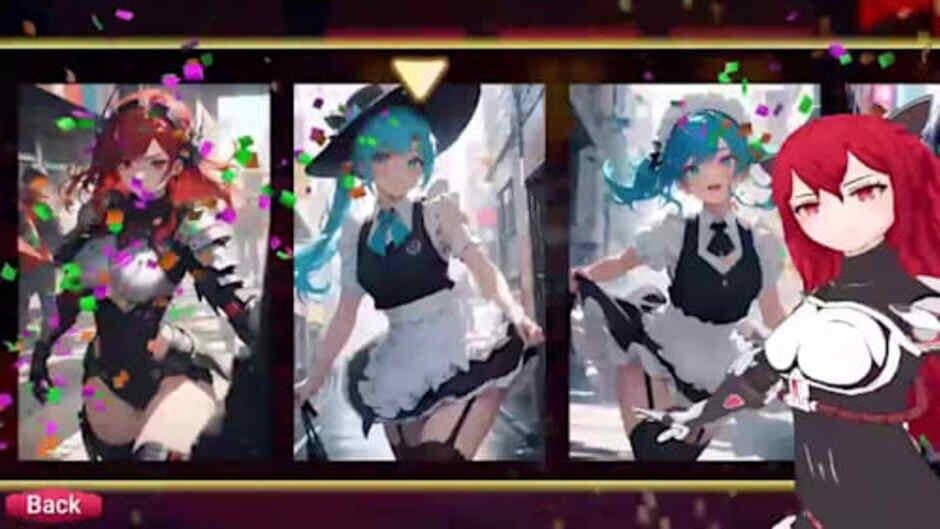 Anime Dance-Off: Space Party screenshot 1