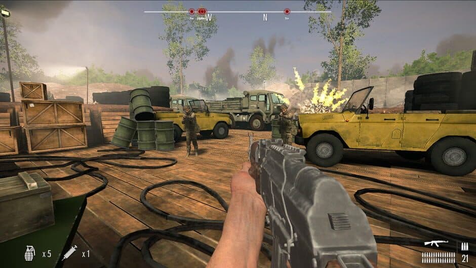 Battlefront Trench Warriors: Ops of Warfare & Trench Shooter: Warfare Tactics Bundle Collection screenshot 1