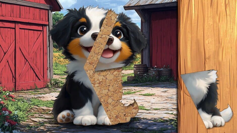 Puzzle Adventures: Farm Animals screenshot 1