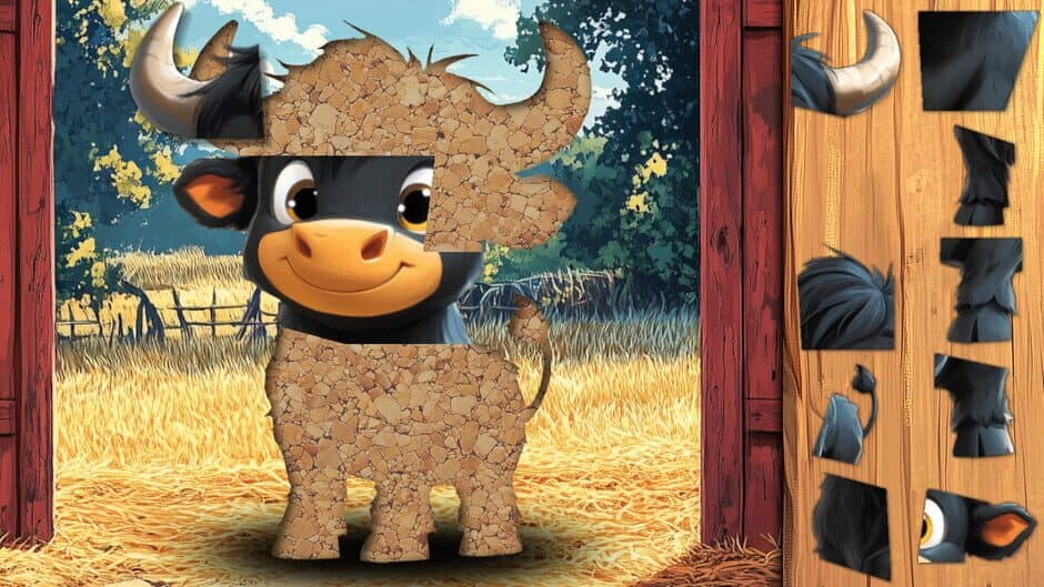 Puzzle Adventures: Farm Animals screenshot 5