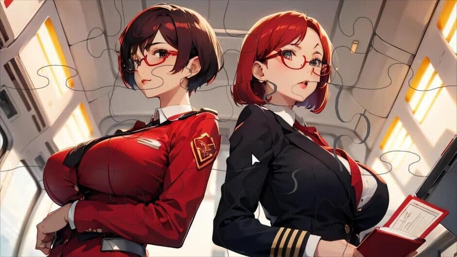 Hentai Stewardese Girls screenshot 4