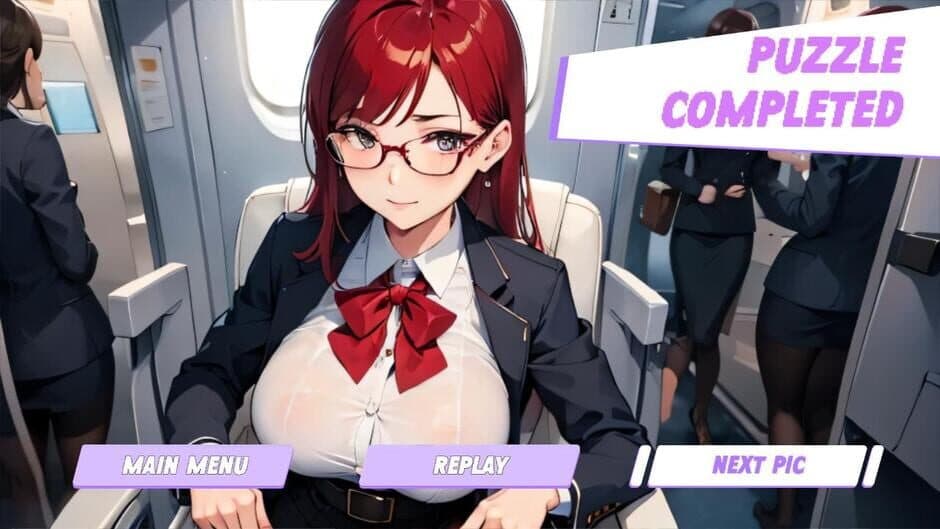Hentai Stewardese Girls screenshot 2