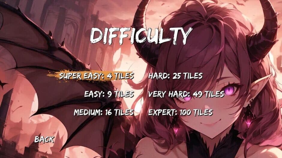 Dark Passion: Anime Match Puzzles screenshot 2