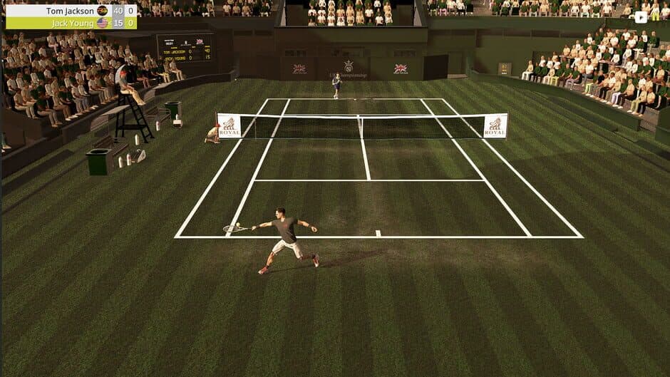 Cross Court Tennis 3 screenshot 2