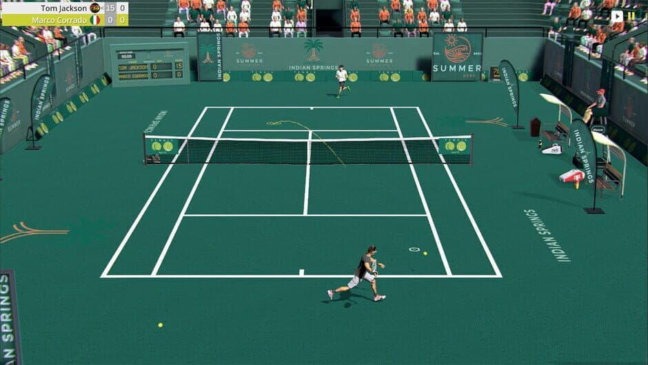 Cross Court Tennis 3 screenshot 5