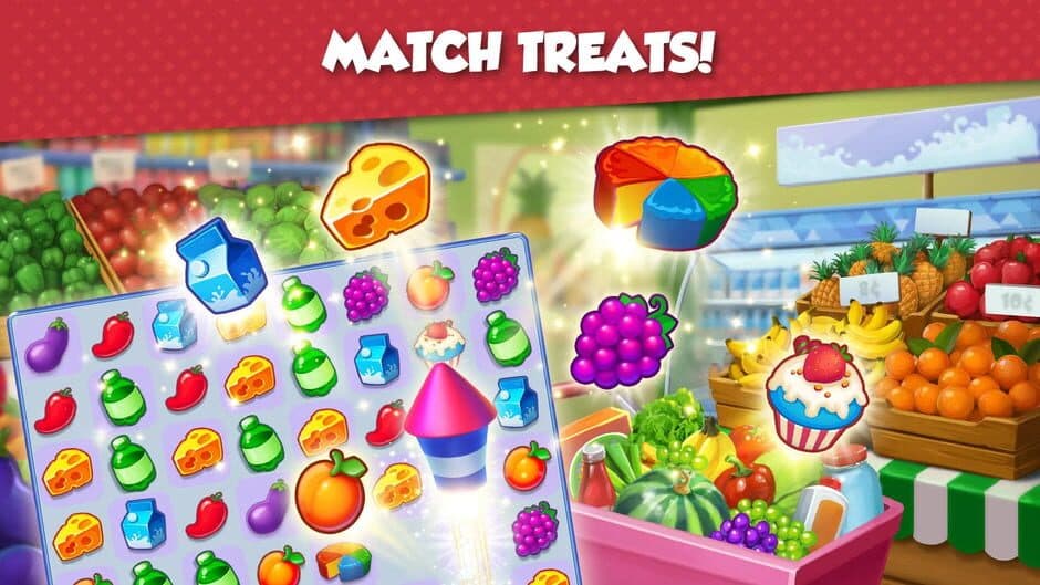 Supermarket Mania: Match 3 screenshot 2