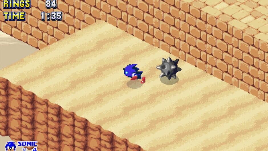 Sonic 3D Blitz screenshot 2