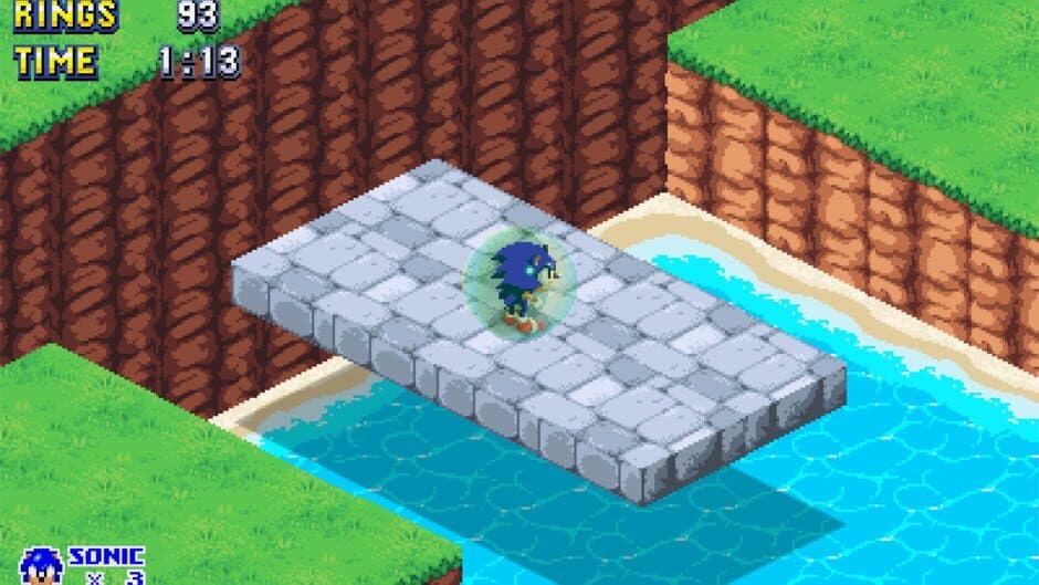Sonic 3D Blitz screenshot 1
