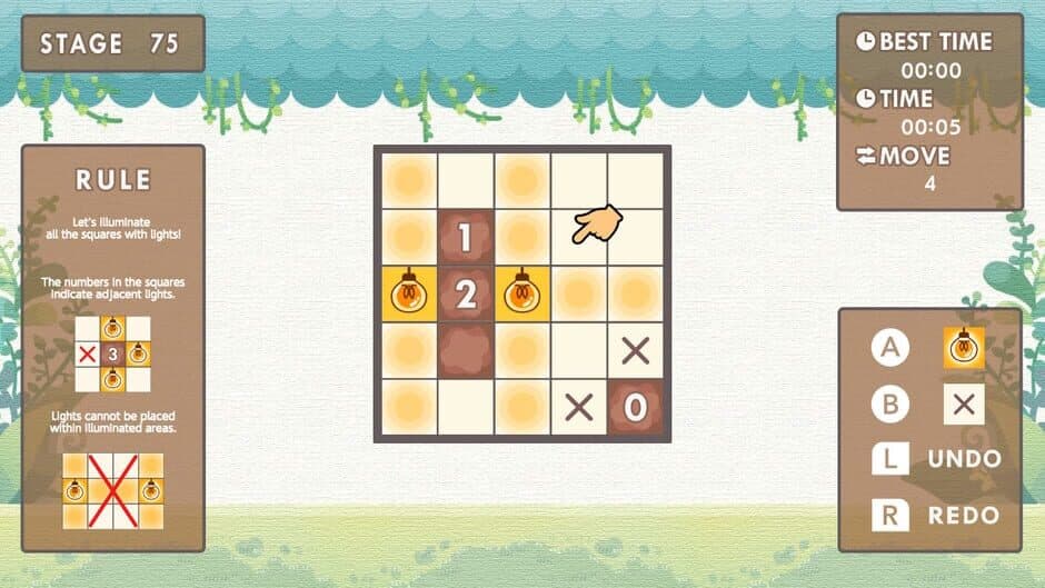 Puzzle Lights and Mushrooms 1000 screenshot 4