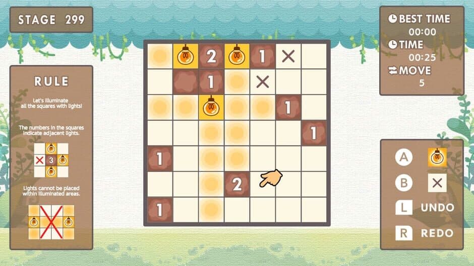 Puzzle Lights and Mushrooms 1000 screenshot 5