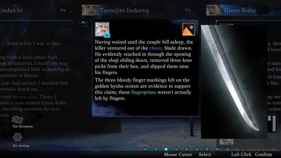 Kindaichi Mystery Series: The Honjin Murders screenshot 2