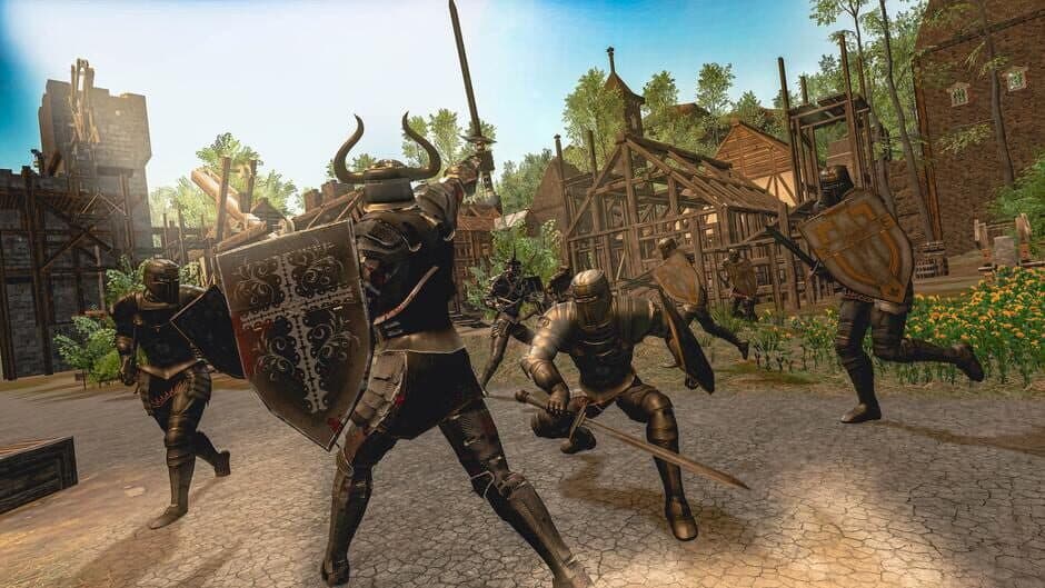 Vampires and Knights: Eclipse Survival & Magic Craft screenshot 1