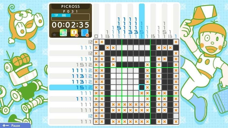 Picross S Doraemon & F Characters Edition screenshot 2