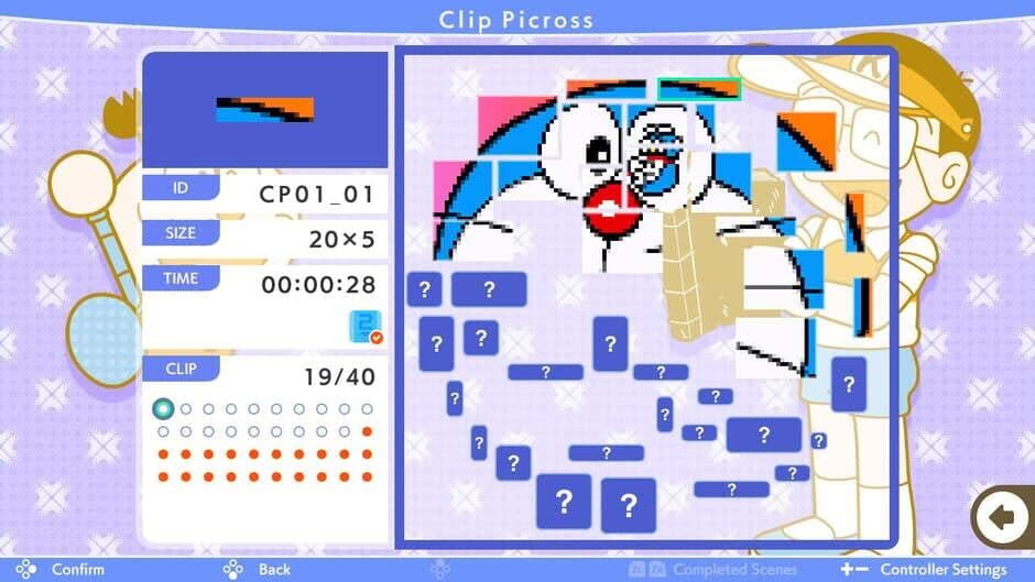 Picross S Doraemon & F Characters Edition screenshot 4