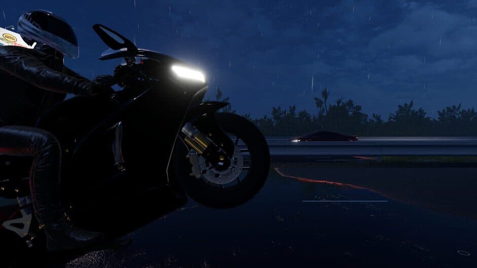 Motorcycle Night Ride screenshot 3