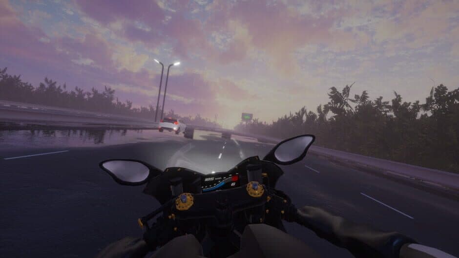Motorcycle Night Ride screenshot 4