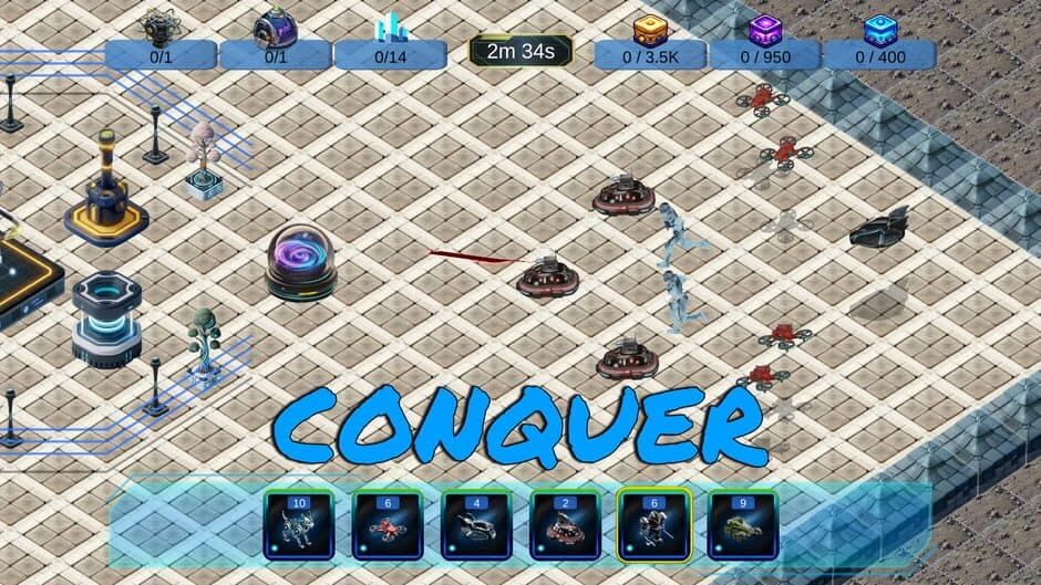 Cosmic Invasion screenshot 4