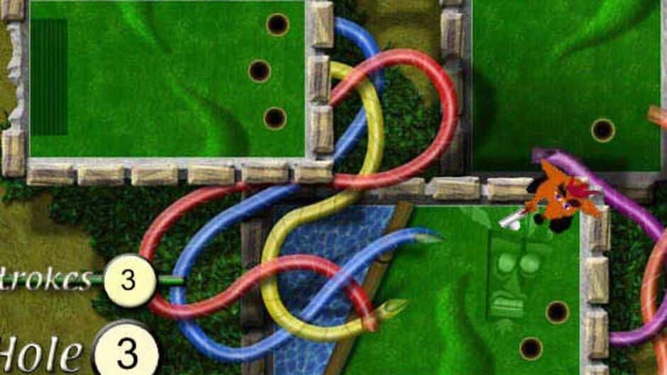 Crash Nitro Mini Golf screenshot 1