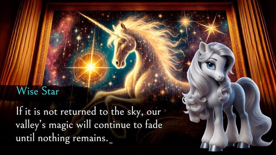 Aurora Light Pony: Ponies and Horses in the Valley of Stars screenshot 1