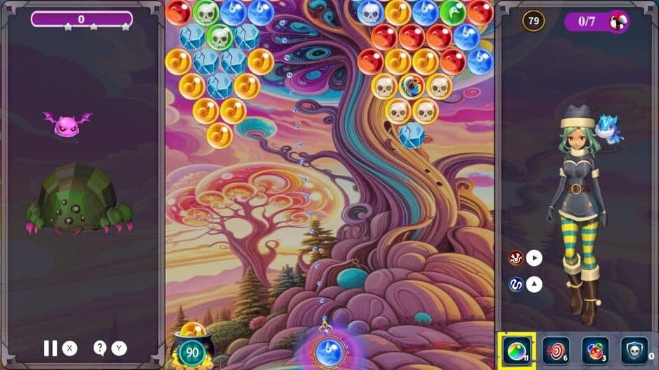 Bubble Wizard Saga screenshot 2