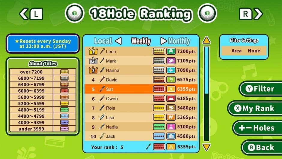 Desktop Golf screenshot 6